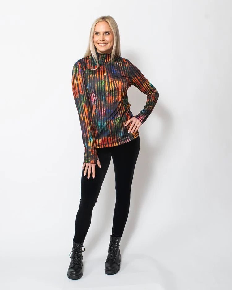 SnoSkins Black Plush Velvet Legging