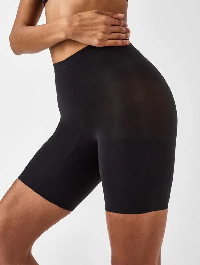 Spanx Mid Thigh Short - Black