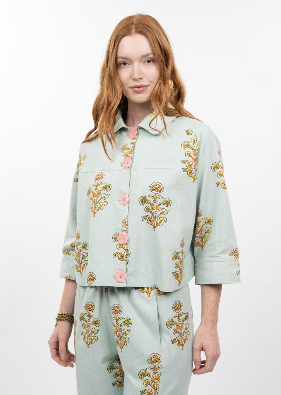Ivy Jane Print Swing Jacket