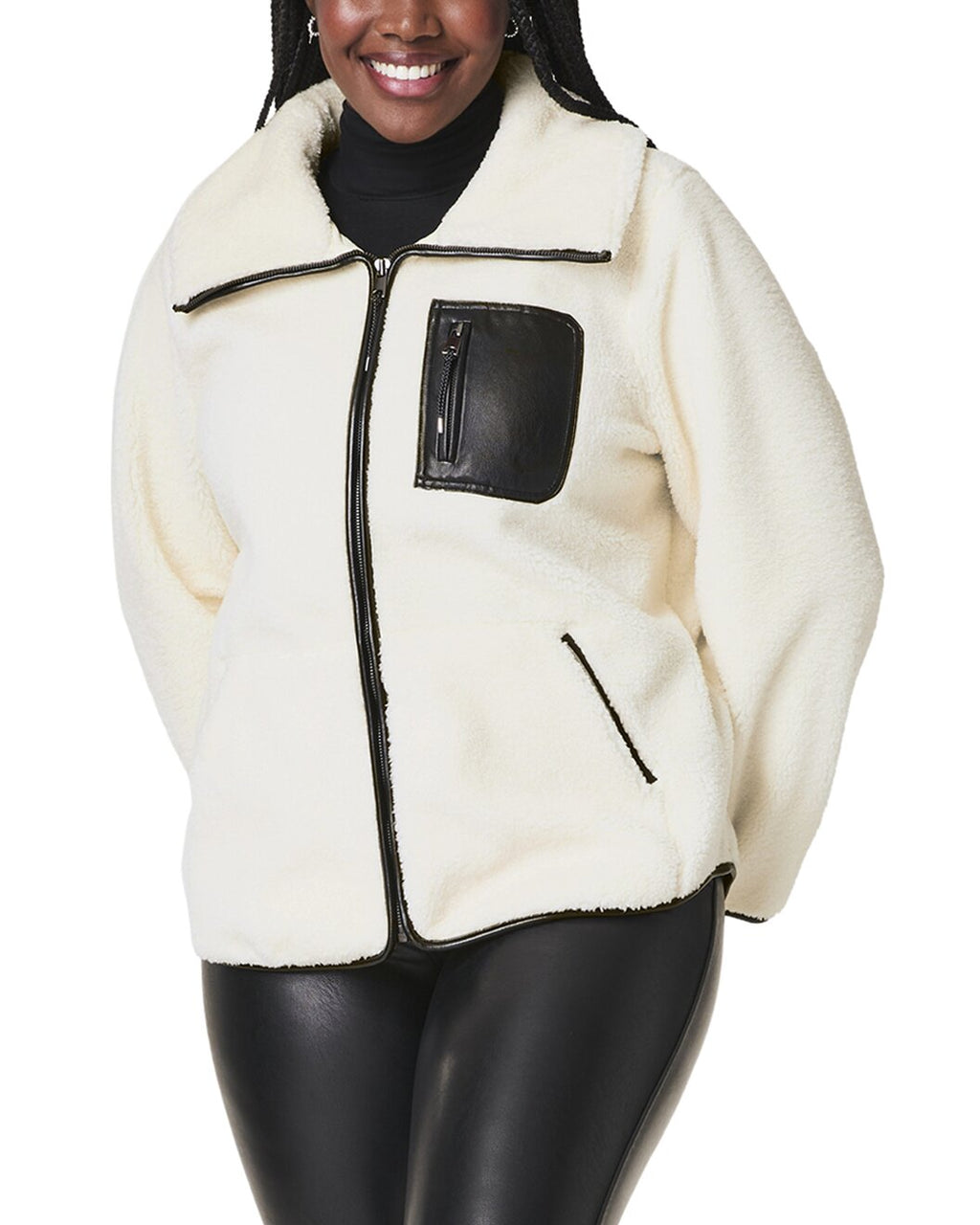 SPANX® Fleece Full Zip