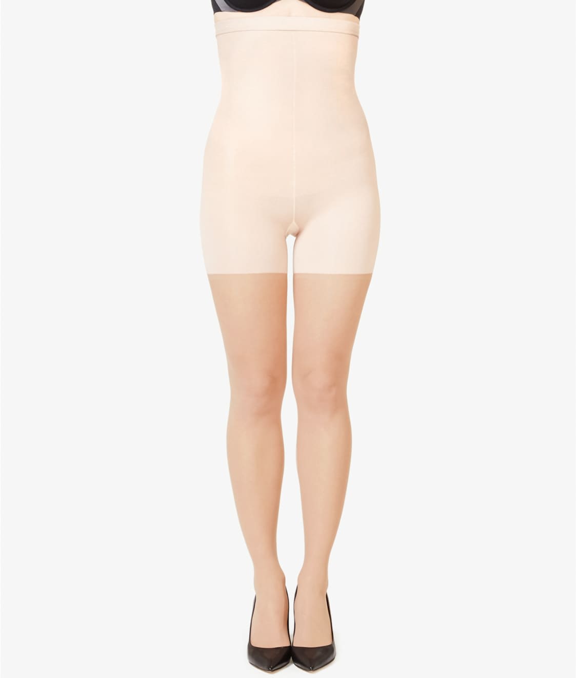 Spanx Firm Believer High-Waist Shaping Sheers - Nude