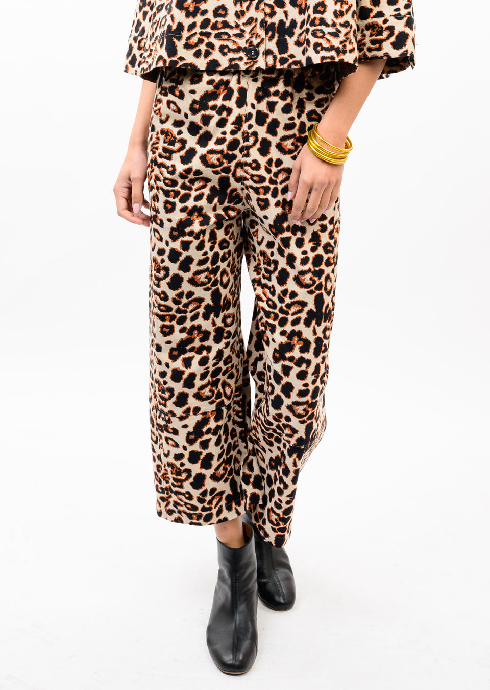 Ivy Jane Leopard Barrel Pant