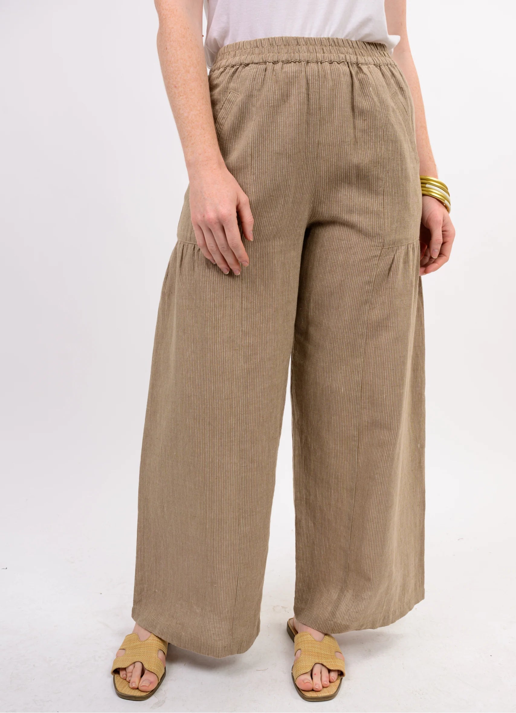 Ivy Jane Wide Leg Stripe Pant