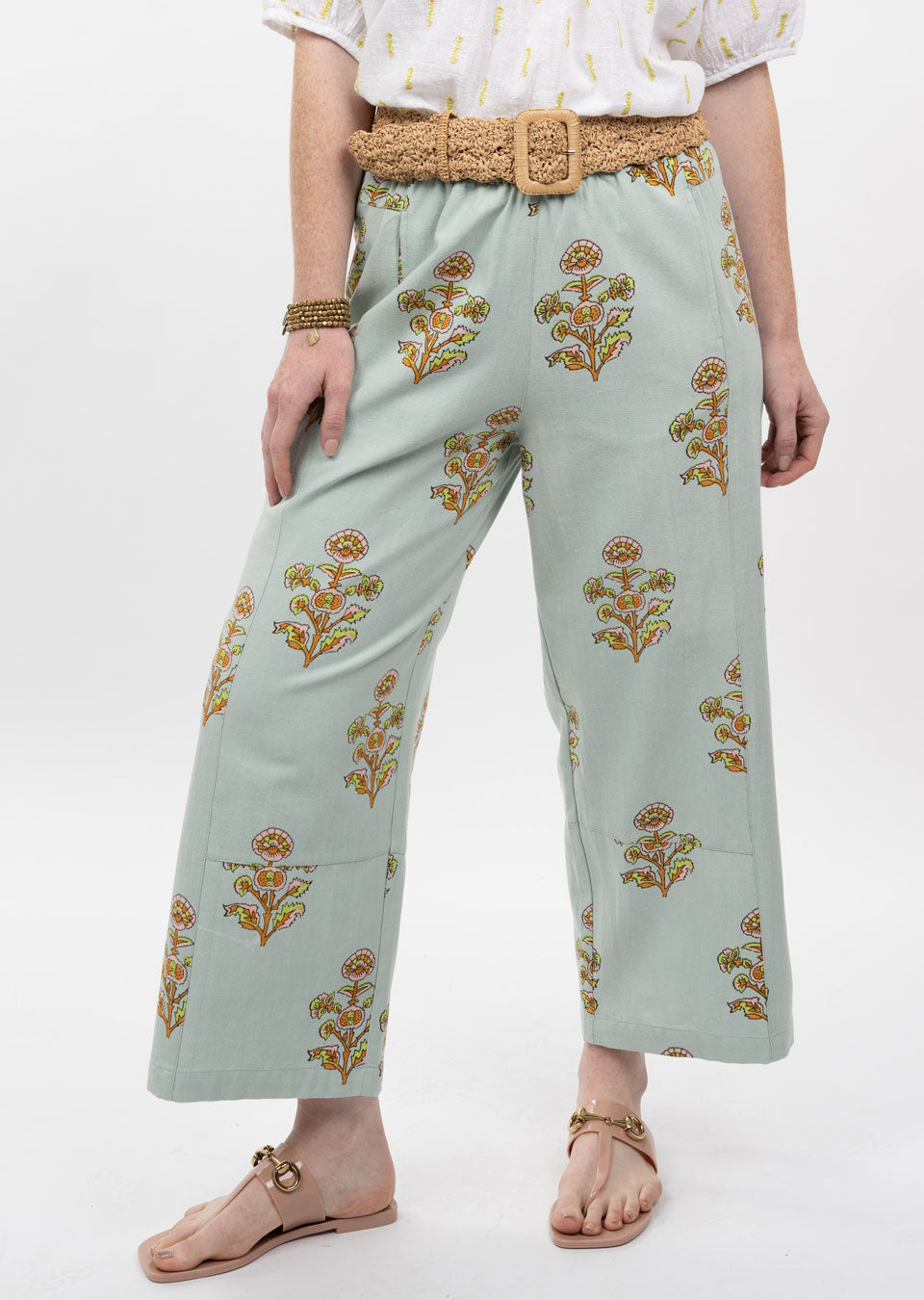 Ivy Jane Print Barrel Pant