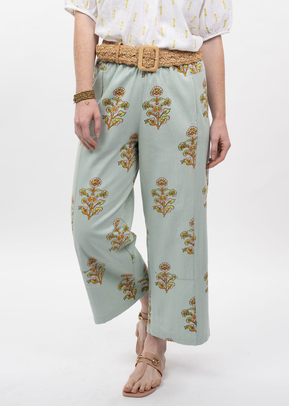 Ivy Jane Print Barrel Pant