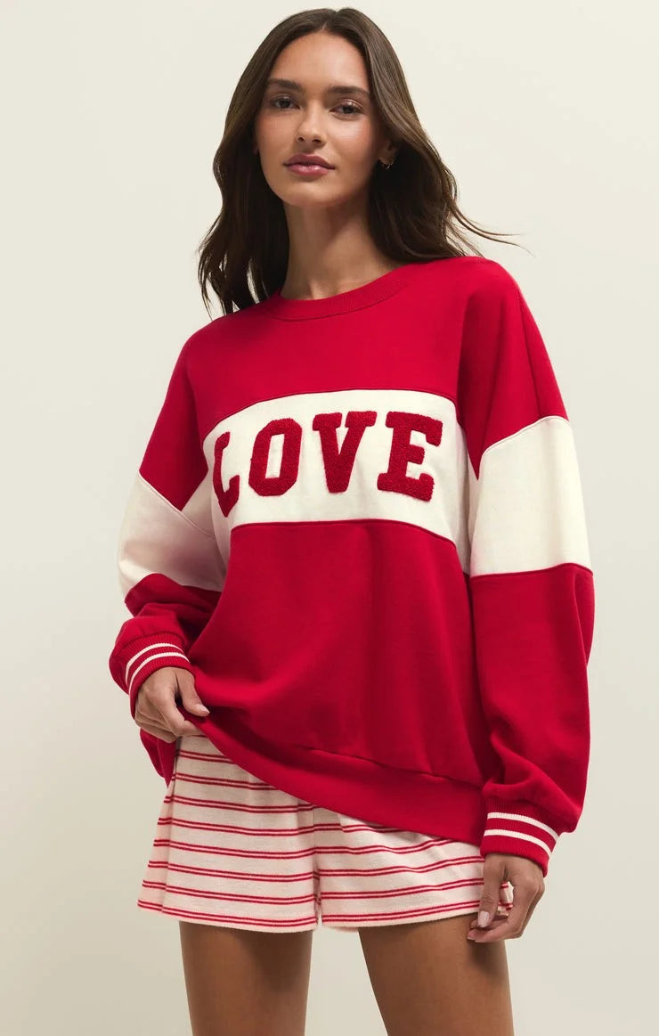 Z Supply Oversized Love Sweatshirt