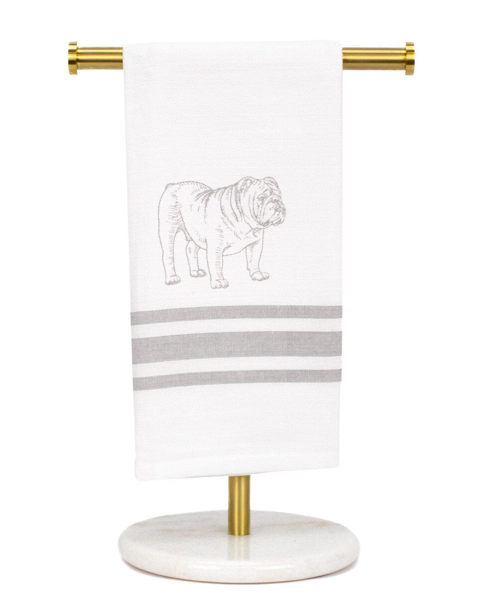 Bulldog Hand Towel