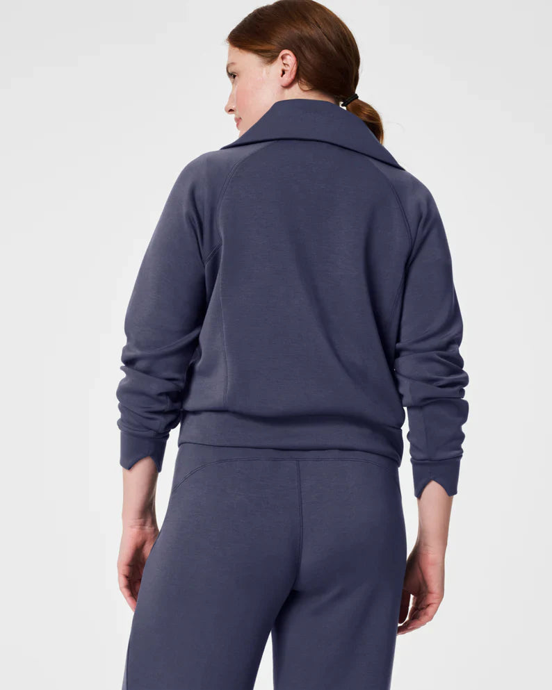 Spanx Airessentials® Half Zip - Dark Storm