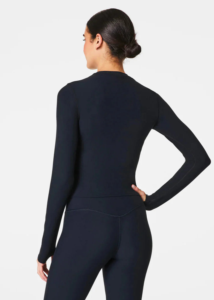 Spanx OnForm Long Sleeve Top - Black