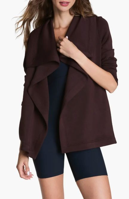 Spanx AirEssentials Drapefront Cardi - Brown