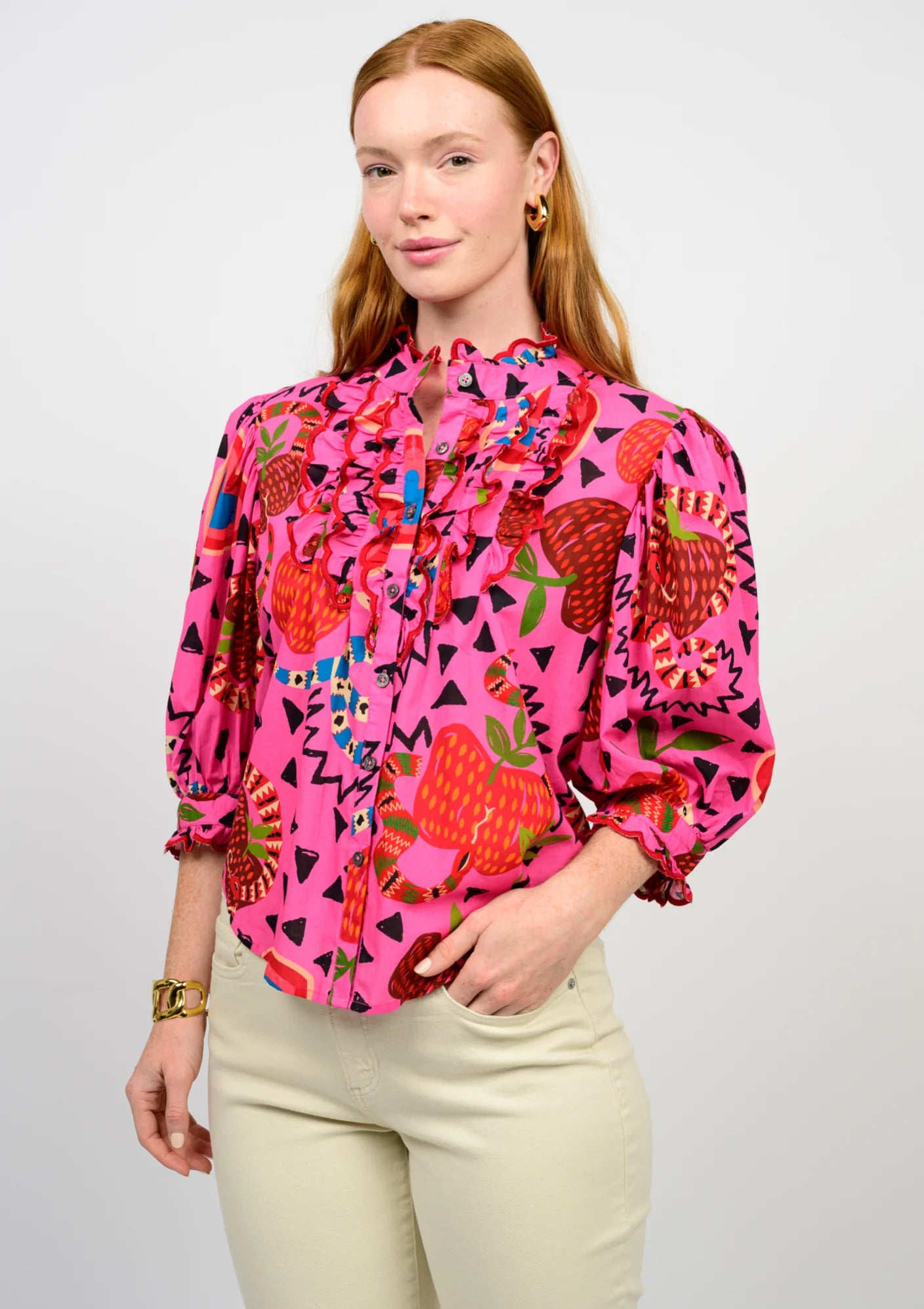 Charming Snakes Top Regular Price