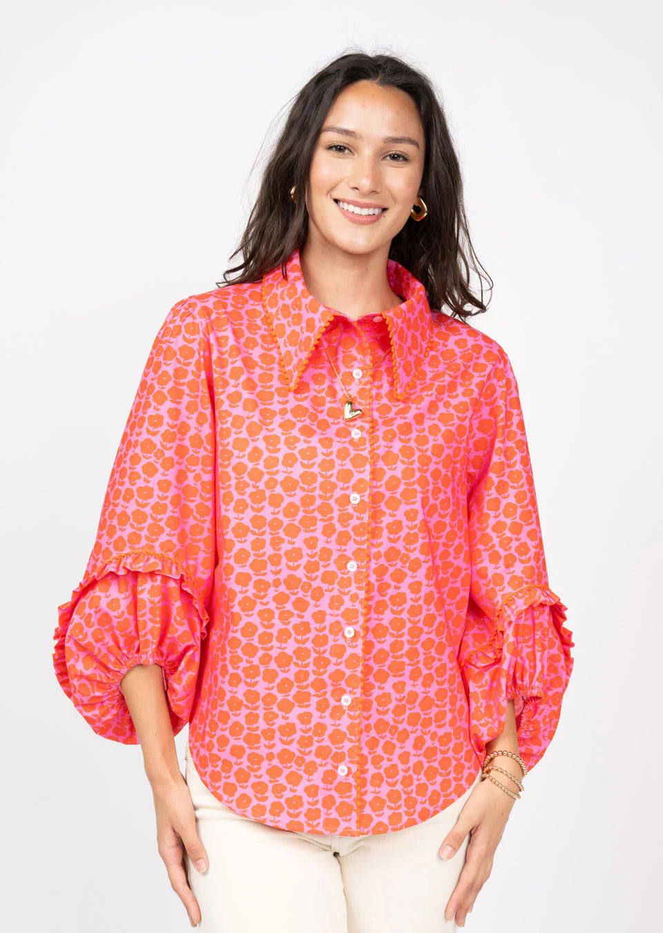 Puffy Daisy Top