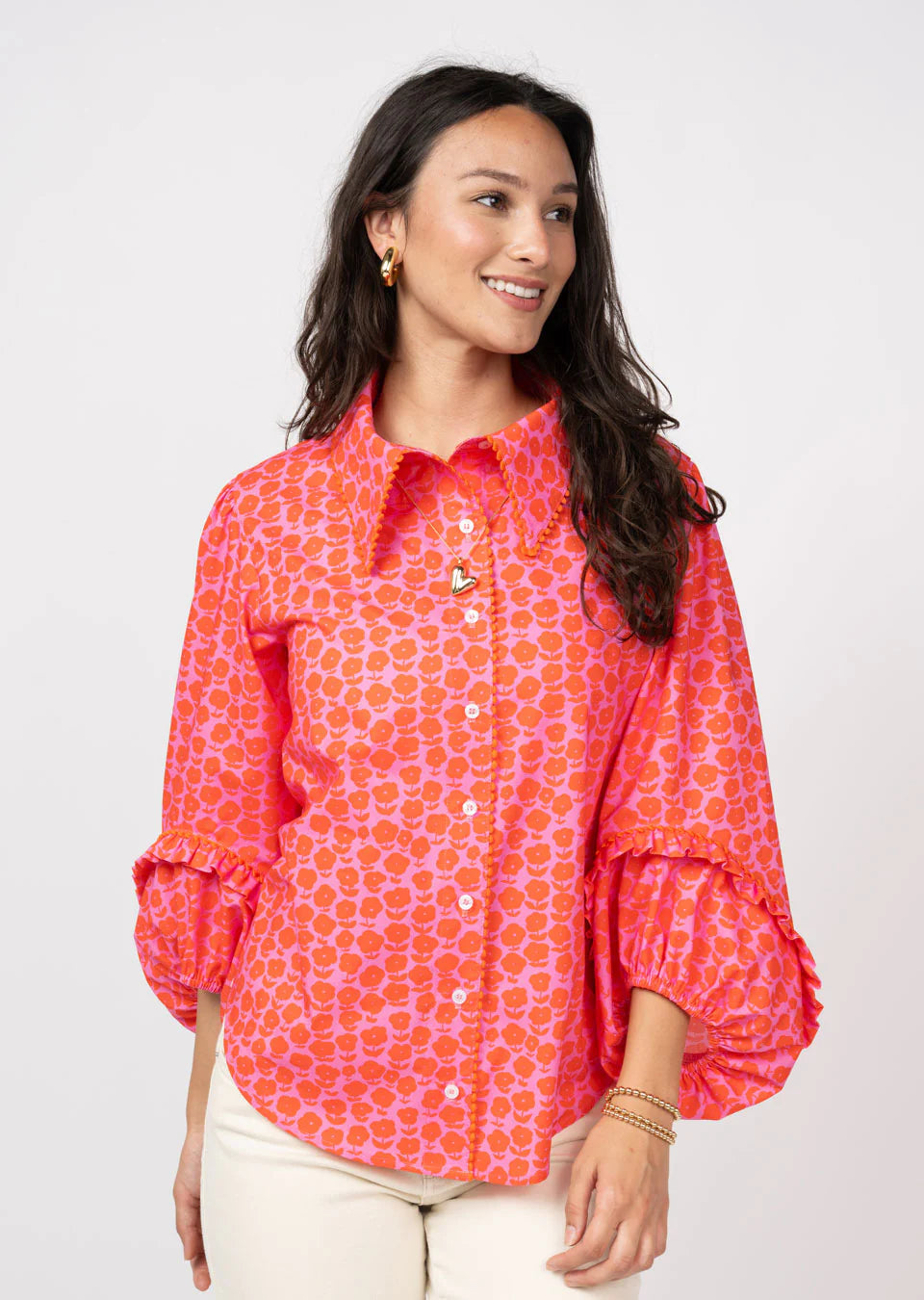 Puffy Daisy Top