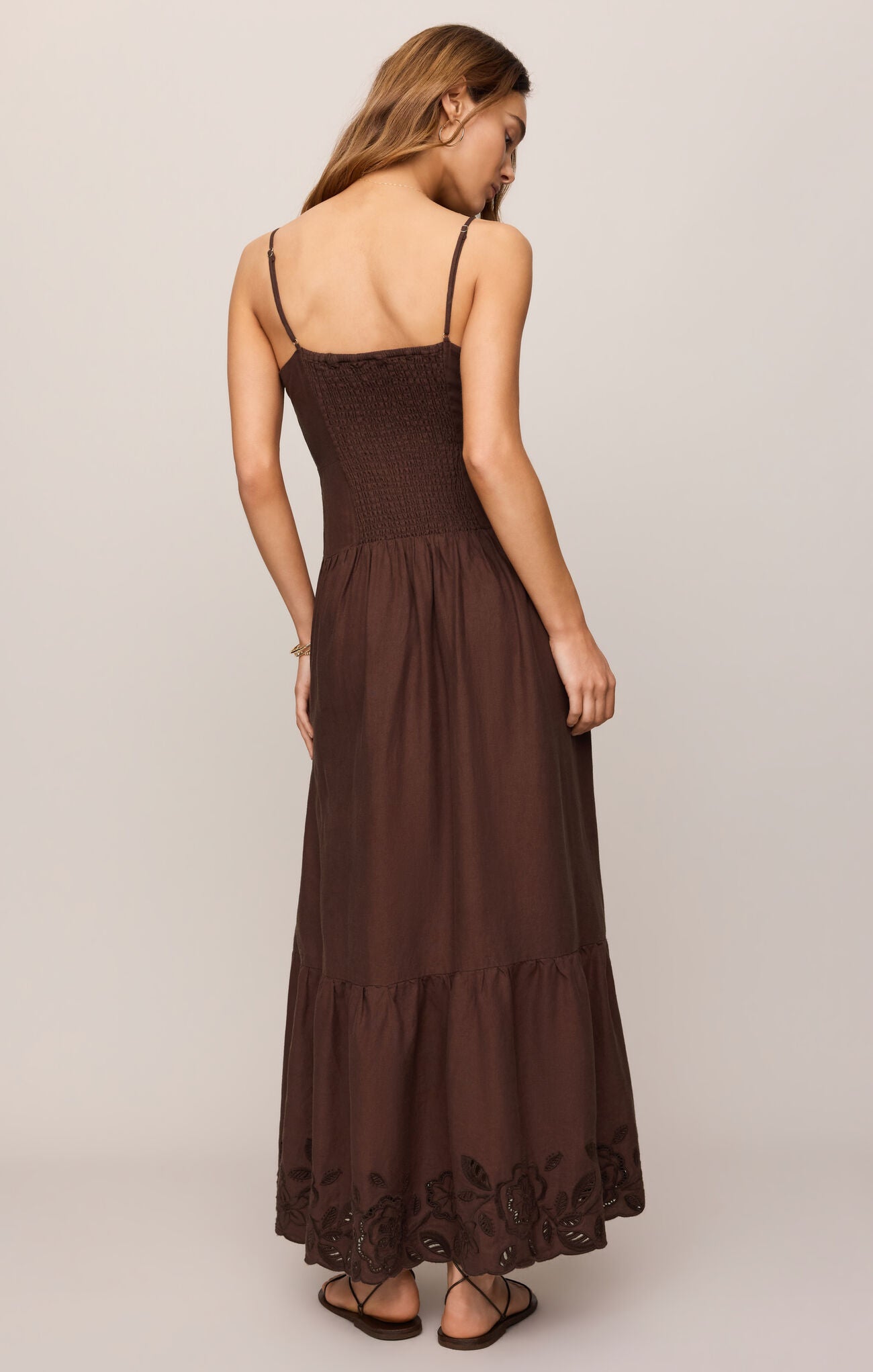 Esti Embroidered Maxi Dress