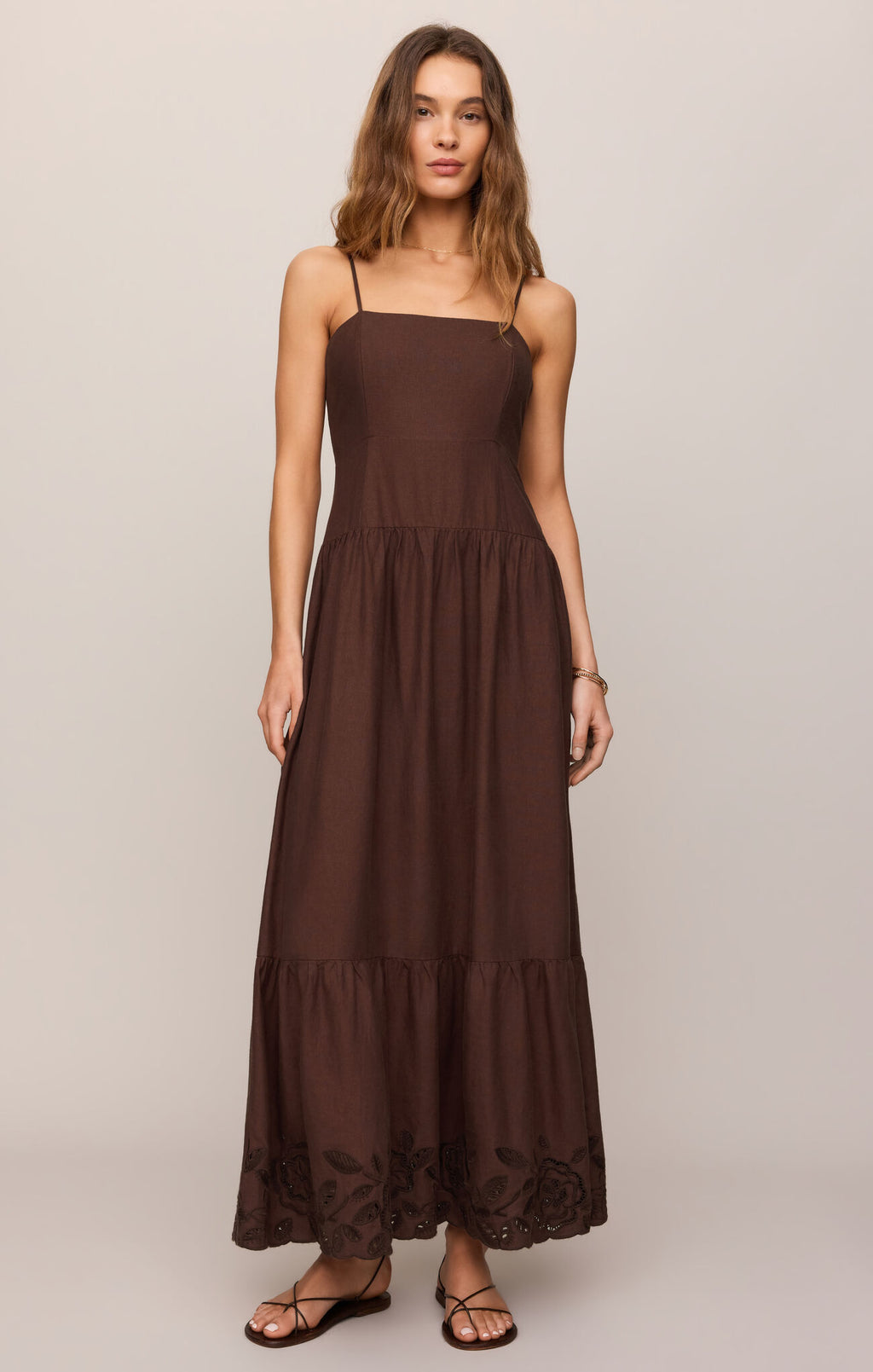 Esti Embroidered Maxi Dress
