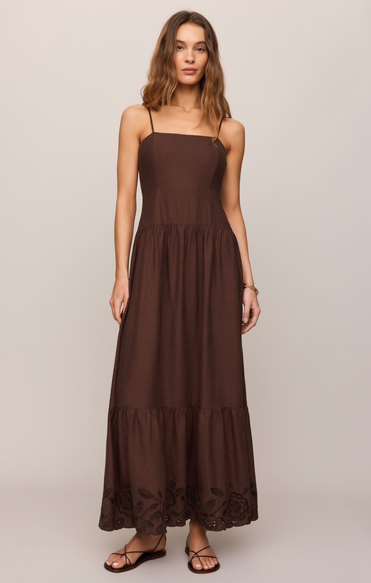 Esti Embroidered Maxi Dress