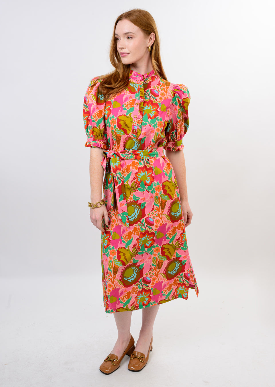 Uncle Frank Bouquet Midi Dress