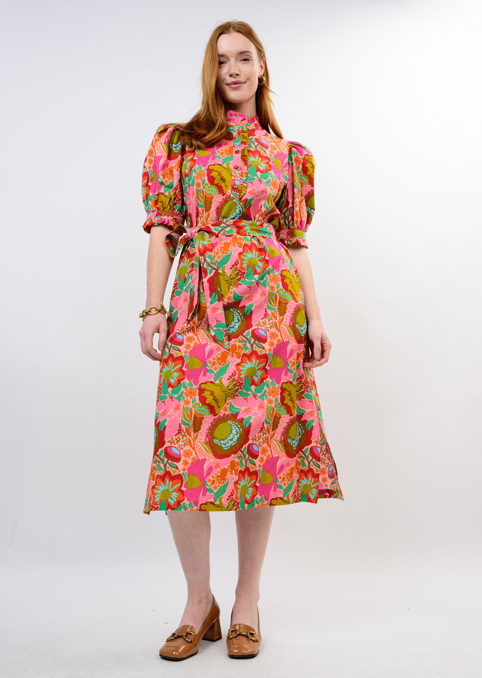 Uncle Frank Bouquet Midi Dress