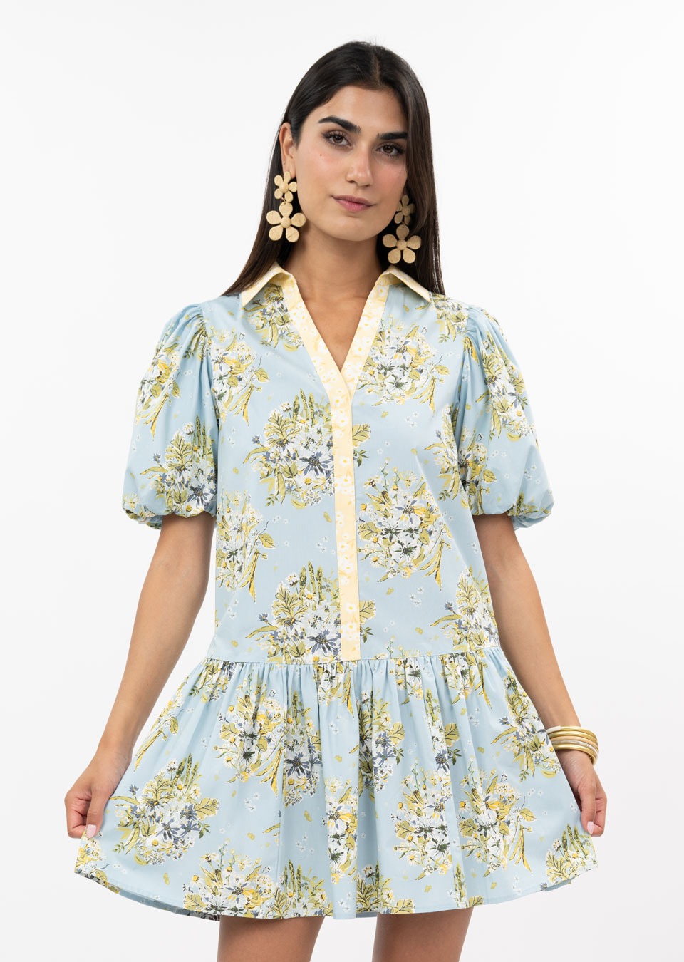 Uncle Frank Banded Front Dress