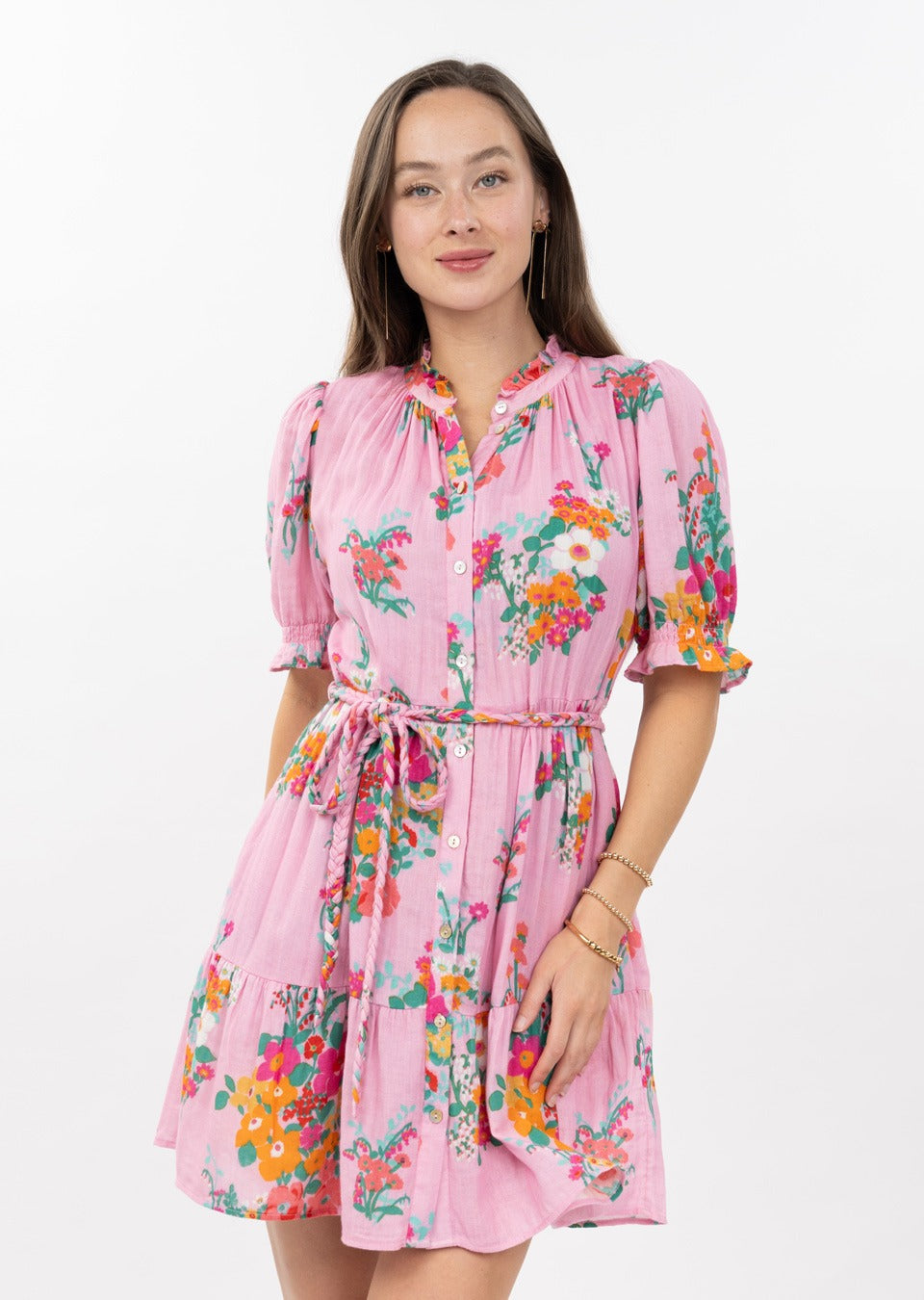 Ivy Jane Floral Gauze Dress