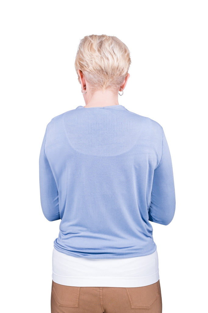 Ansley Silk Front Tie Wrap