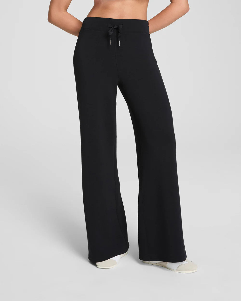 Spanx AirEssentials® Wide Leg Pull On Drawstring - Black