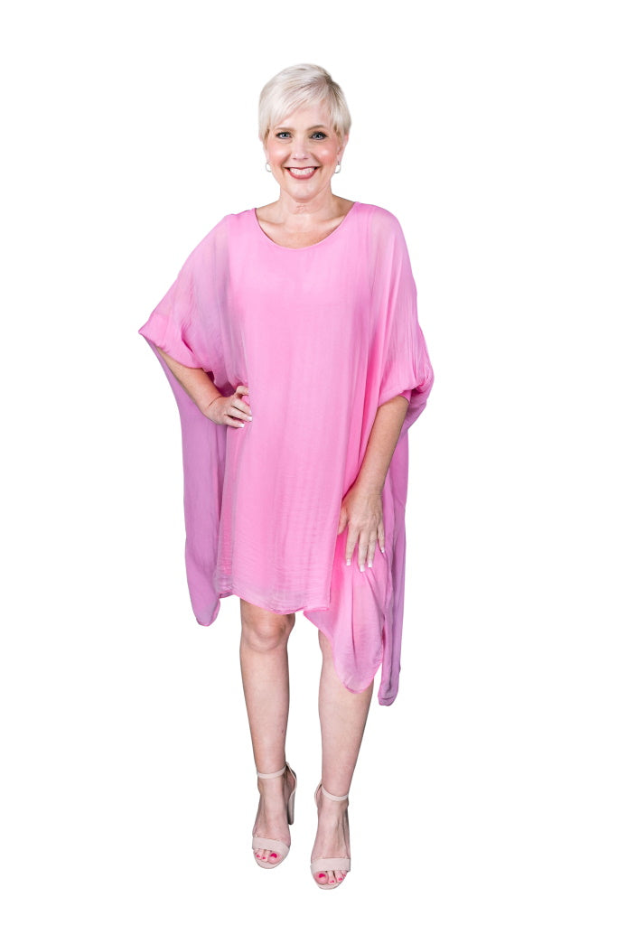 Alessia Silk Kaftan Dress