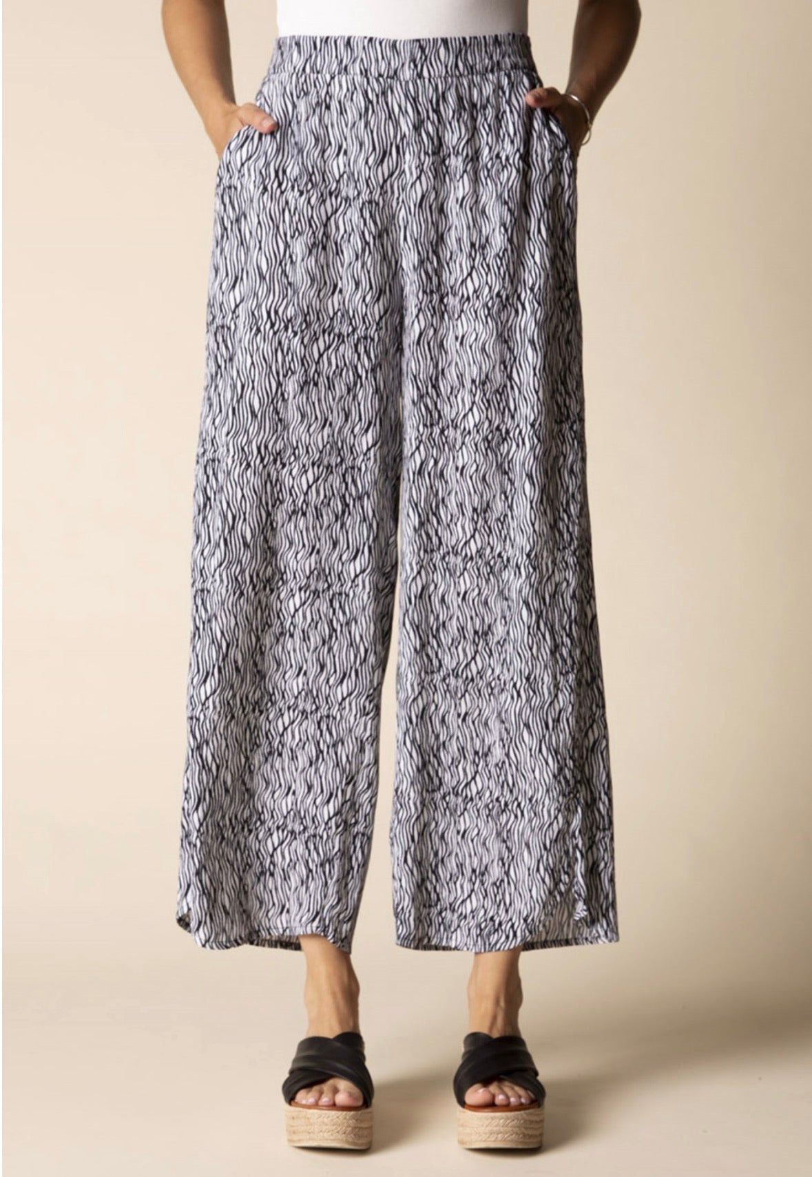 Viscose Rayne Crepe Pant