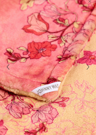 LAUREL CANYON COZY BLANKET - Lobelia