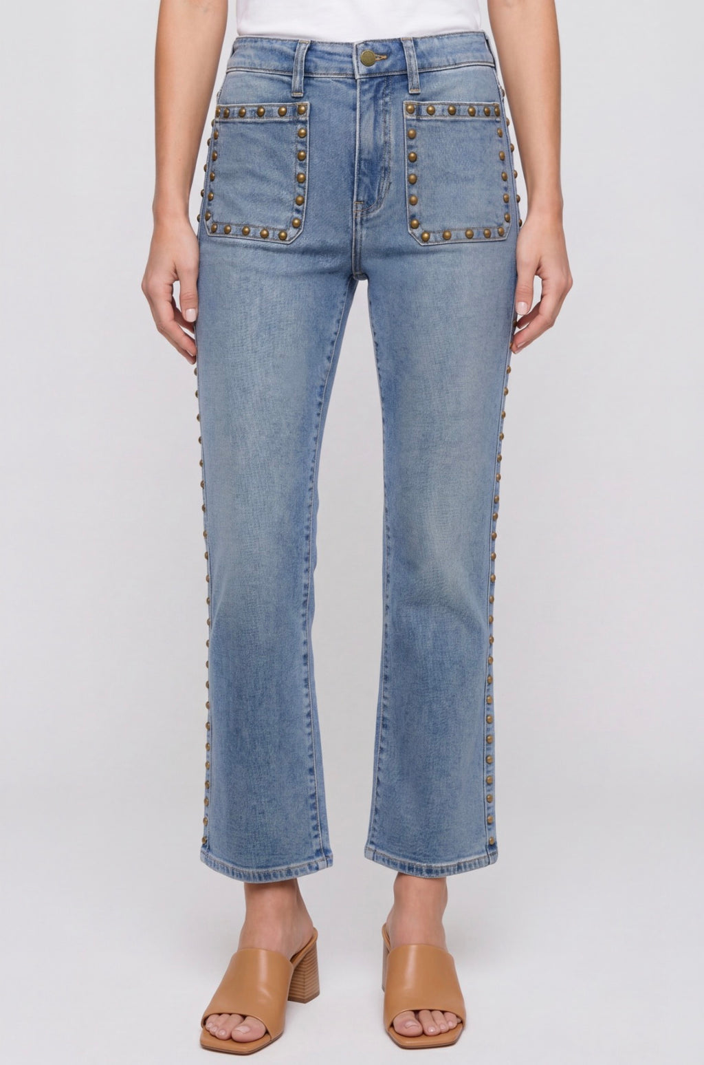 Hannah Flare Jean with Studs
