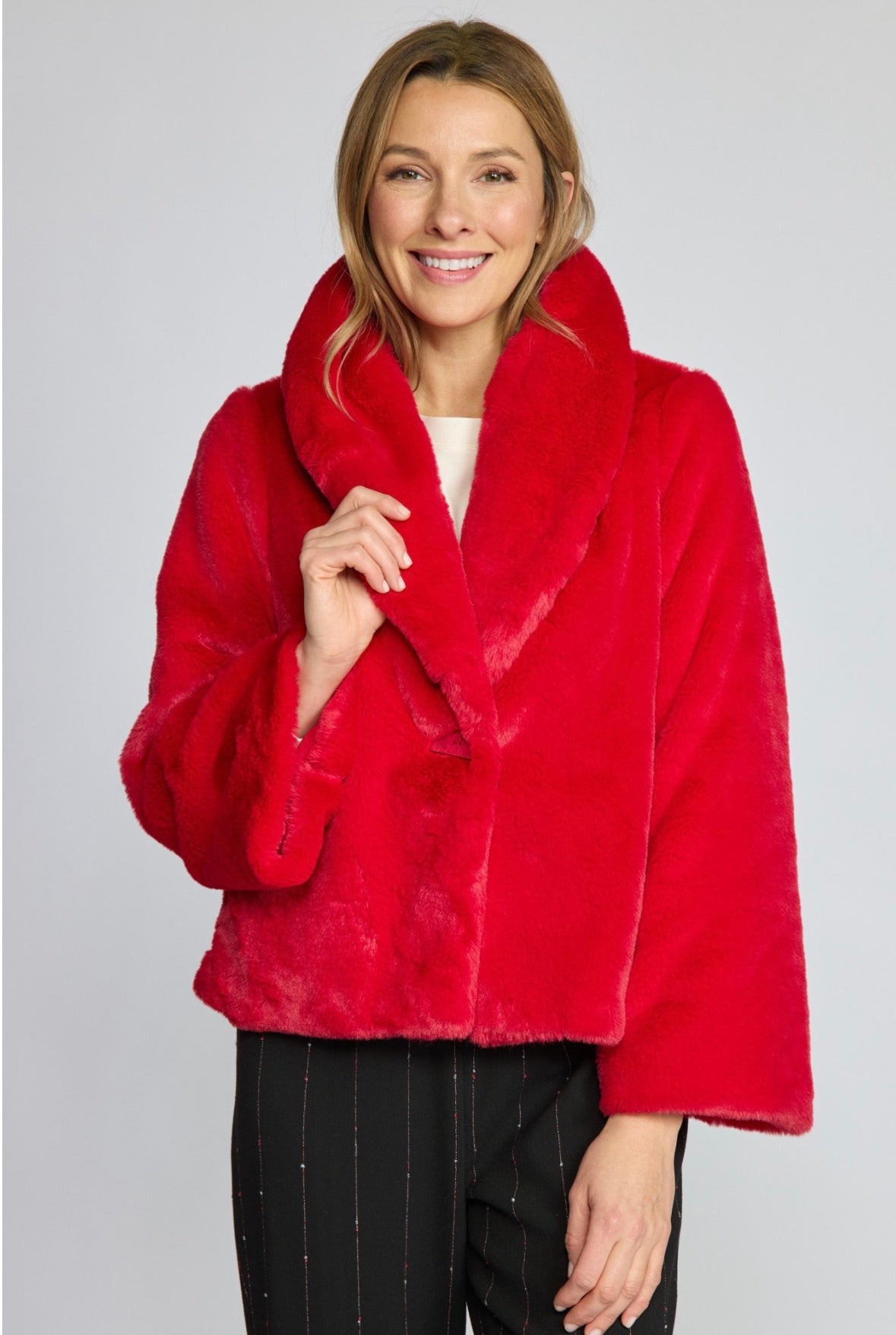 Showstopper Jacket in Red