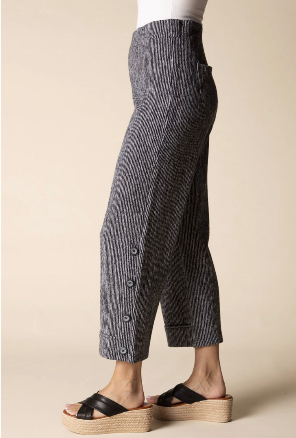 Pasadena Knit Pant - Black