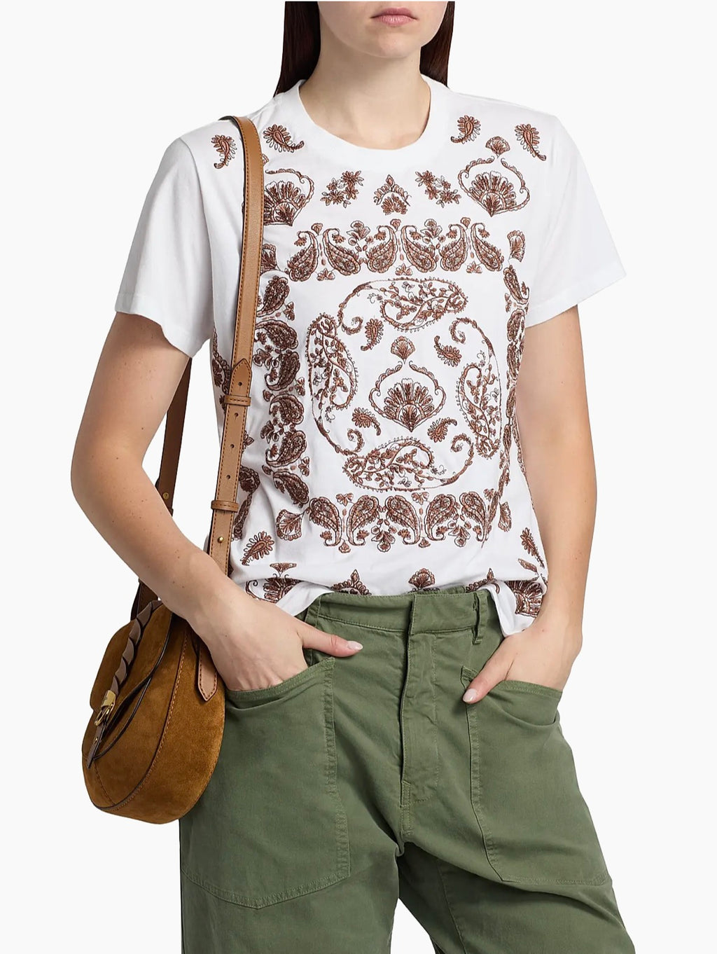 Johnny Was Crew Neck Tee - Jaden