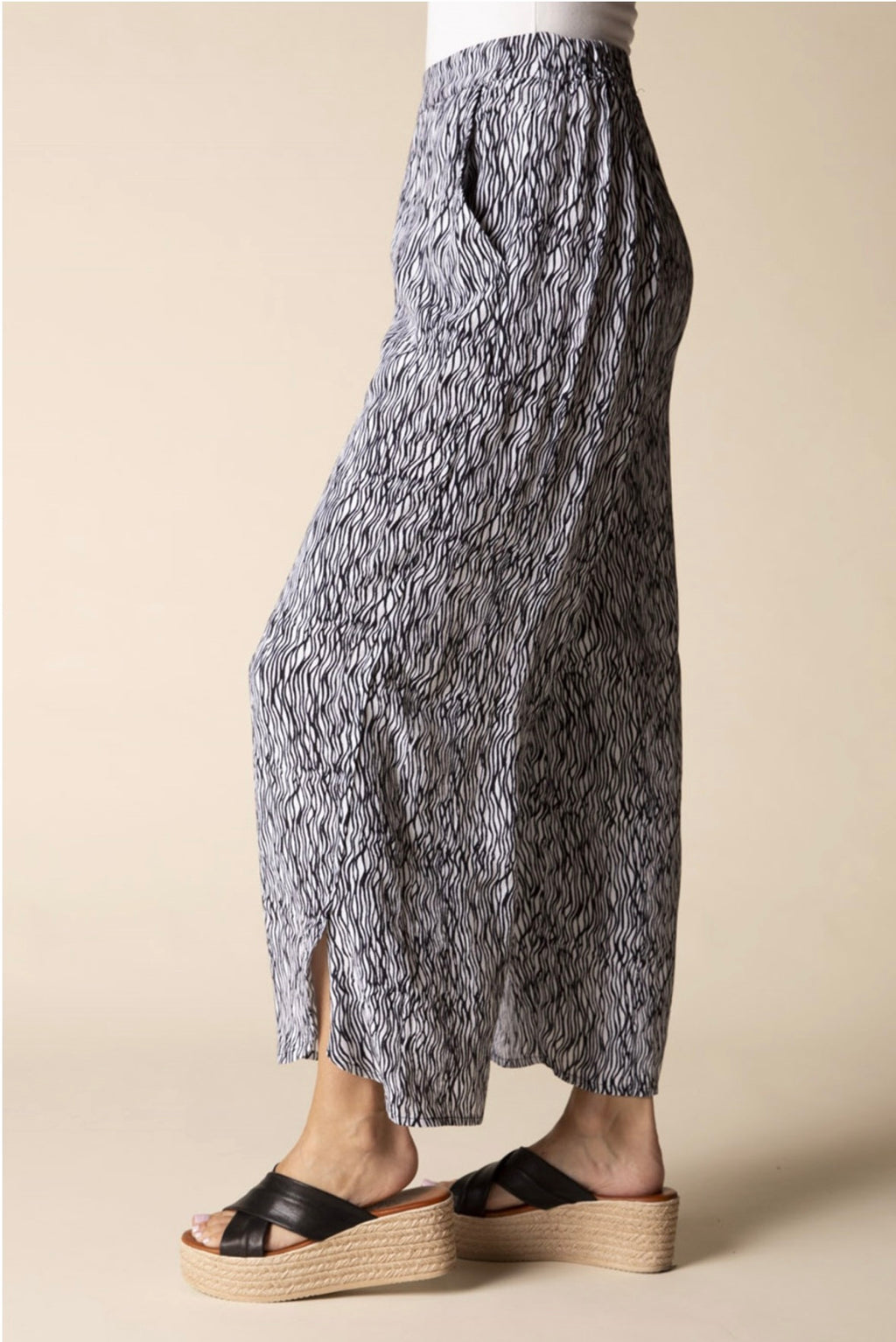 Viscose Rayne Crepe Pant