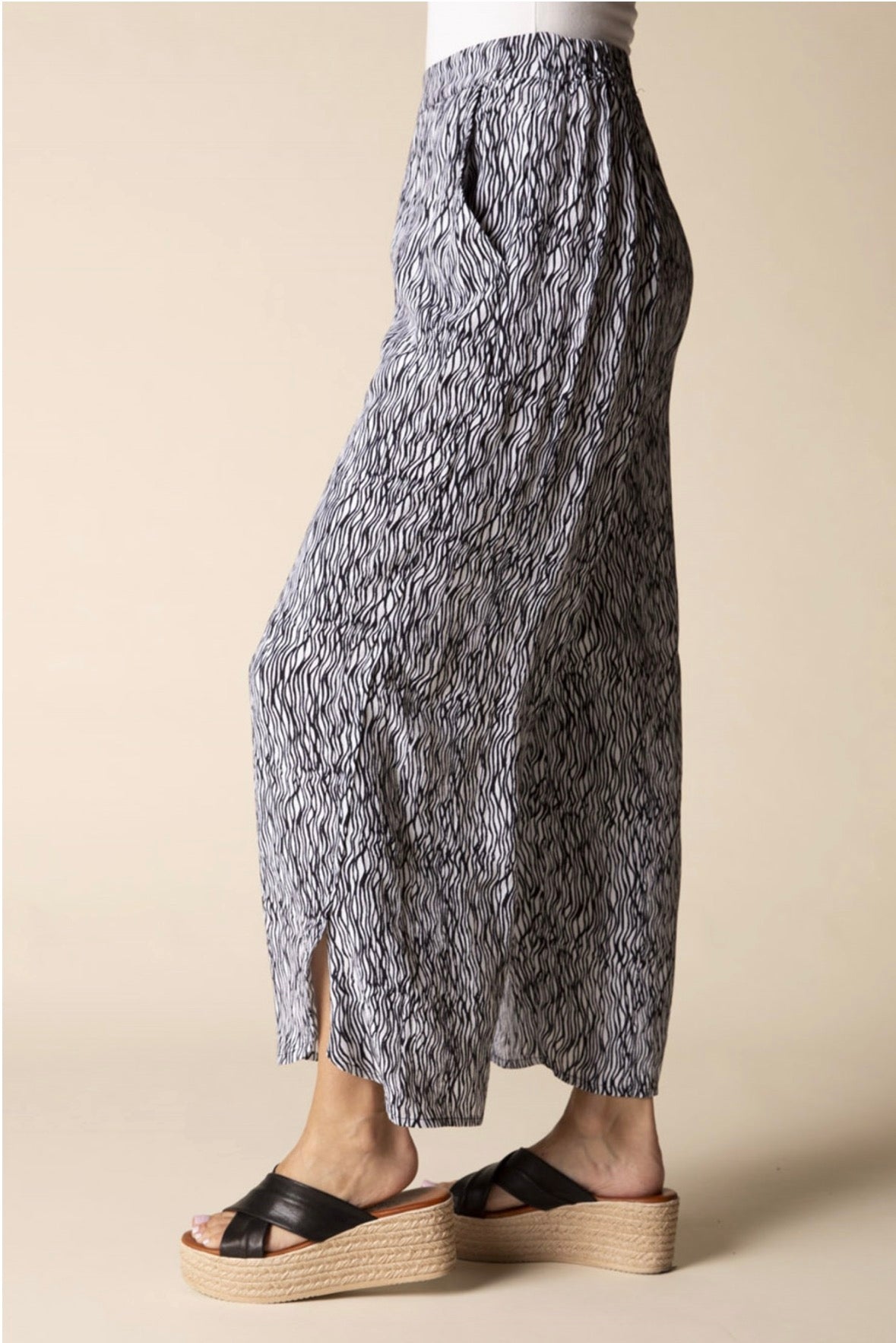 Viscose Rayne Crepe Pant