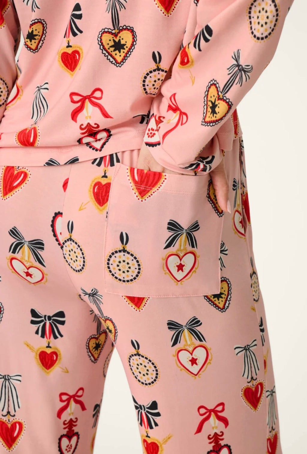Sweetheart Dreams Love Lockets PJ Set