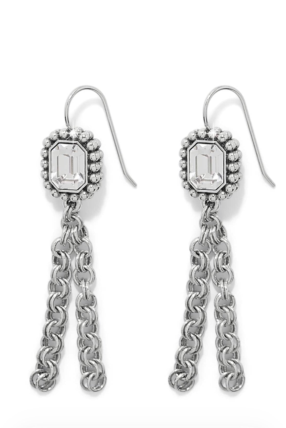 Brighton Twinkle Luxe Tassel French Wire Earrings