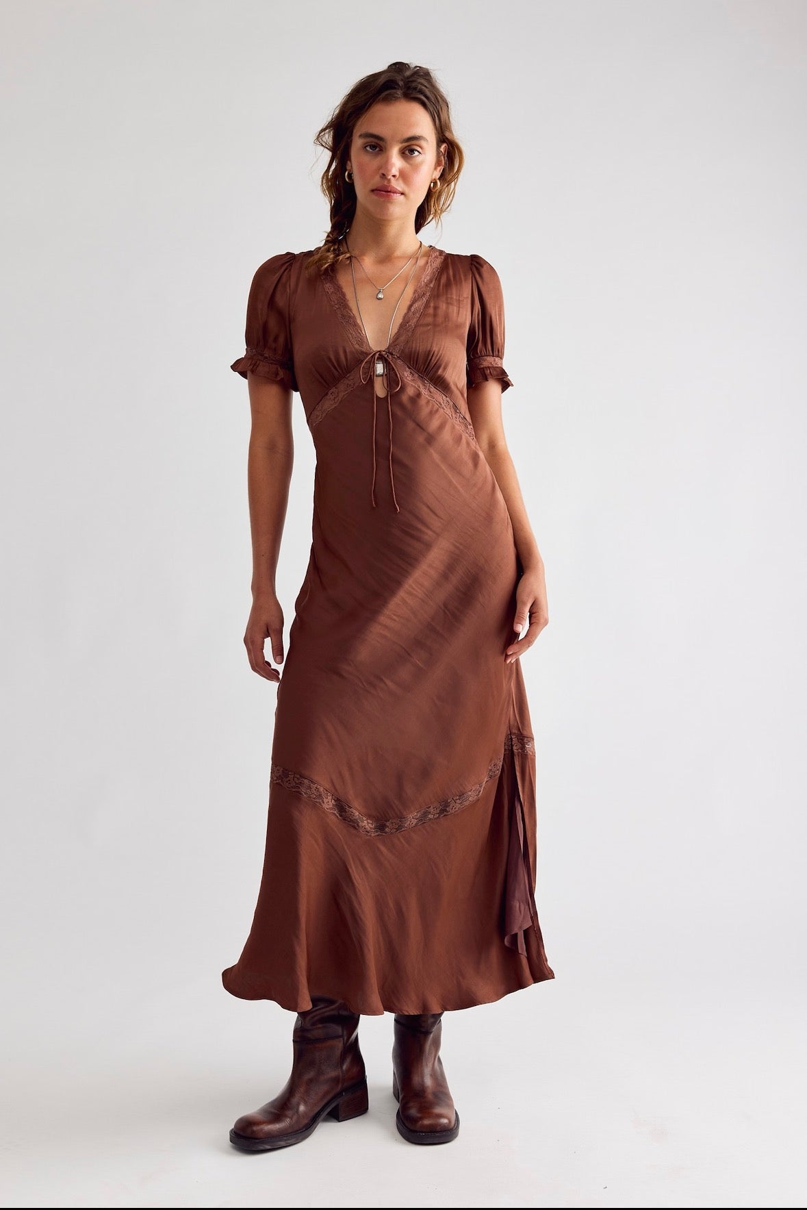 Kamora Midi Slip Dress