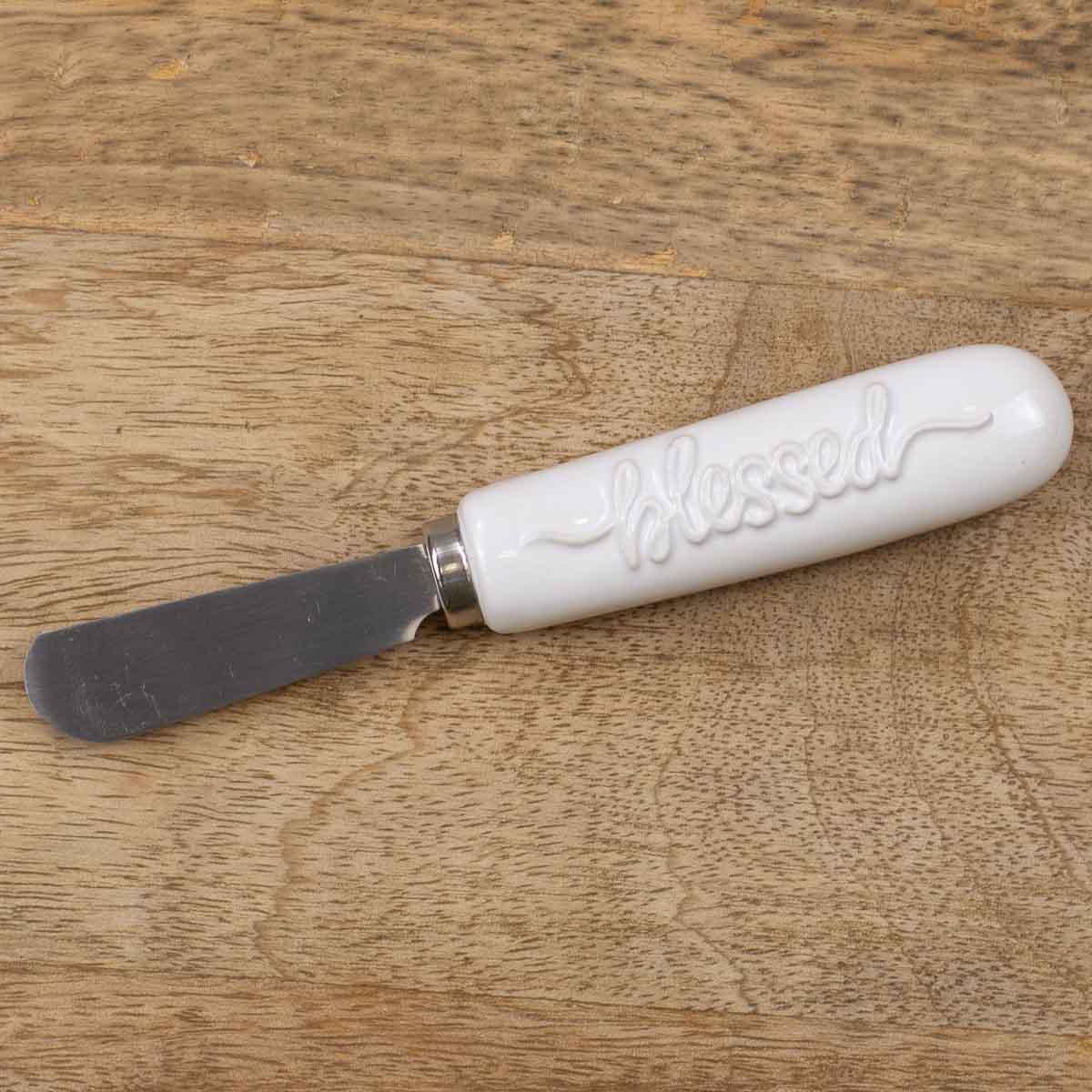 Blessed Embossed Spreader