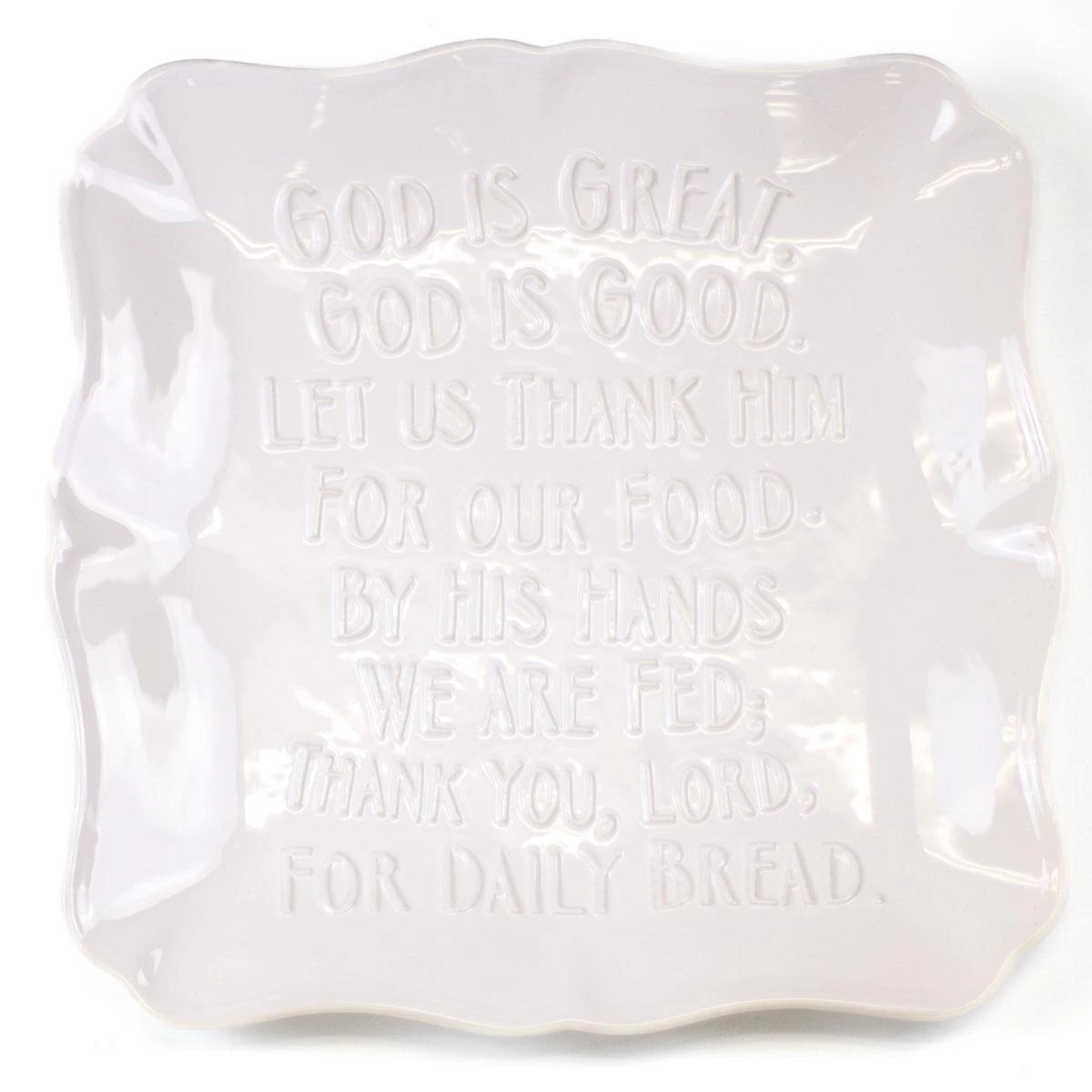 God is Grace Platter