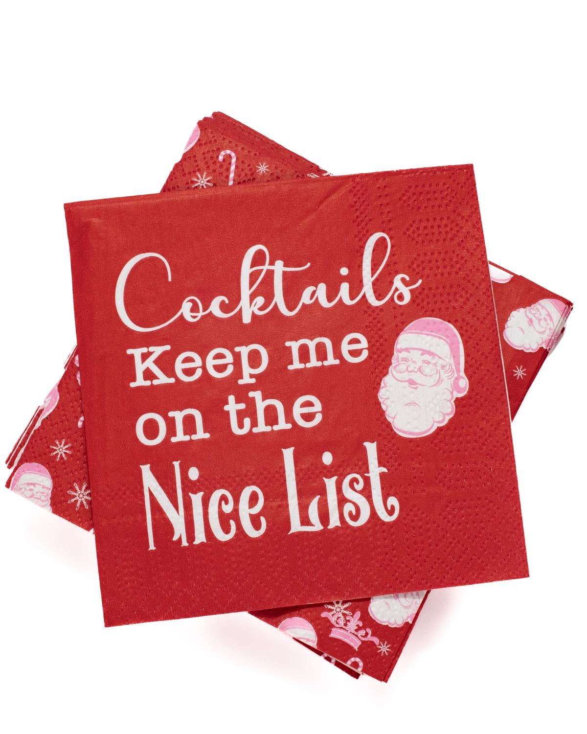 On the Nice List Napkins
