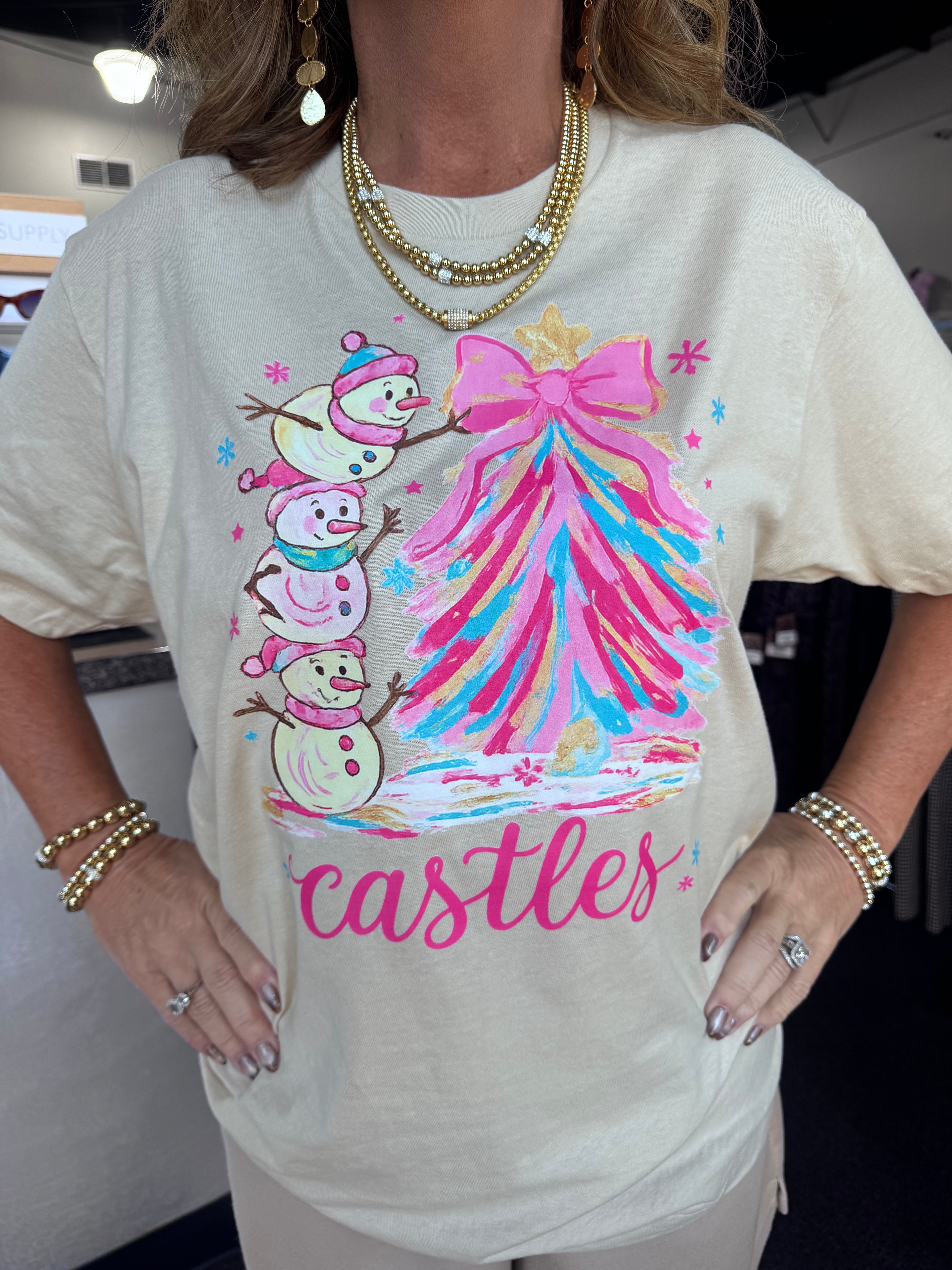 Castles Christmas Tee