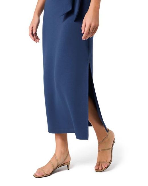 Spanx Tie Waist Maxi Dress - Indigo