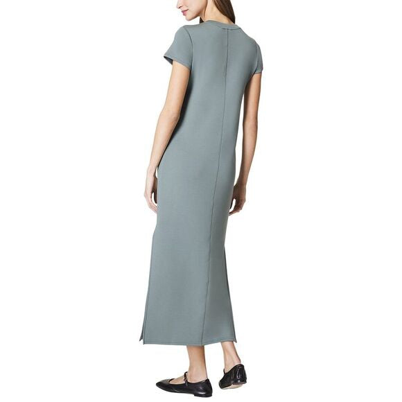 Spanx AirEssentials Side Slit Maxi Dress - Rain