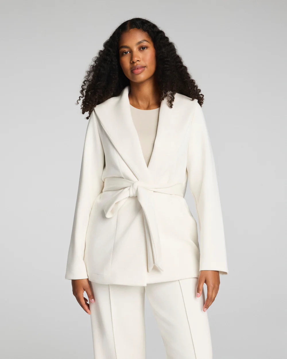 Spanx AirEssentials® Luxe Wrap Cardigan - Ivory