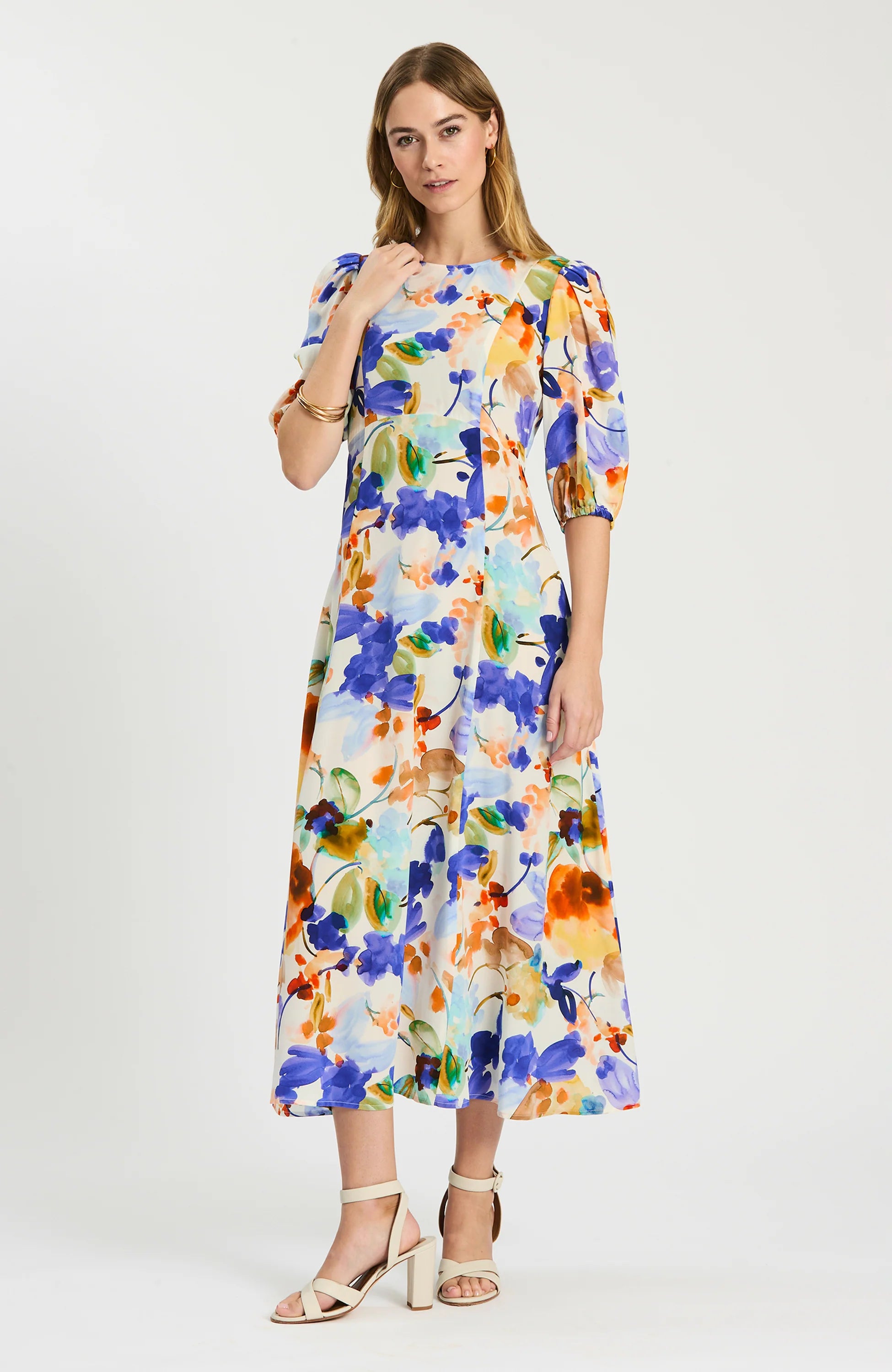 Constance Silk Water Dress