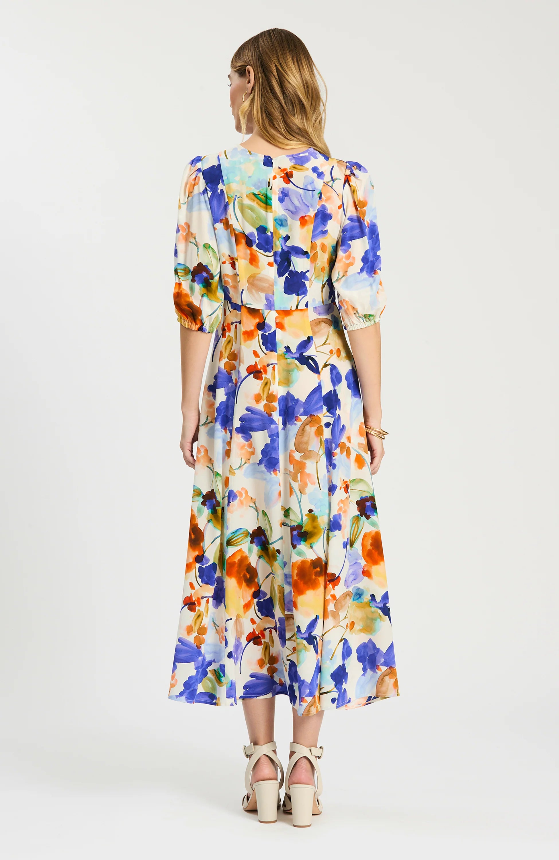 Constance Silk Water Dress