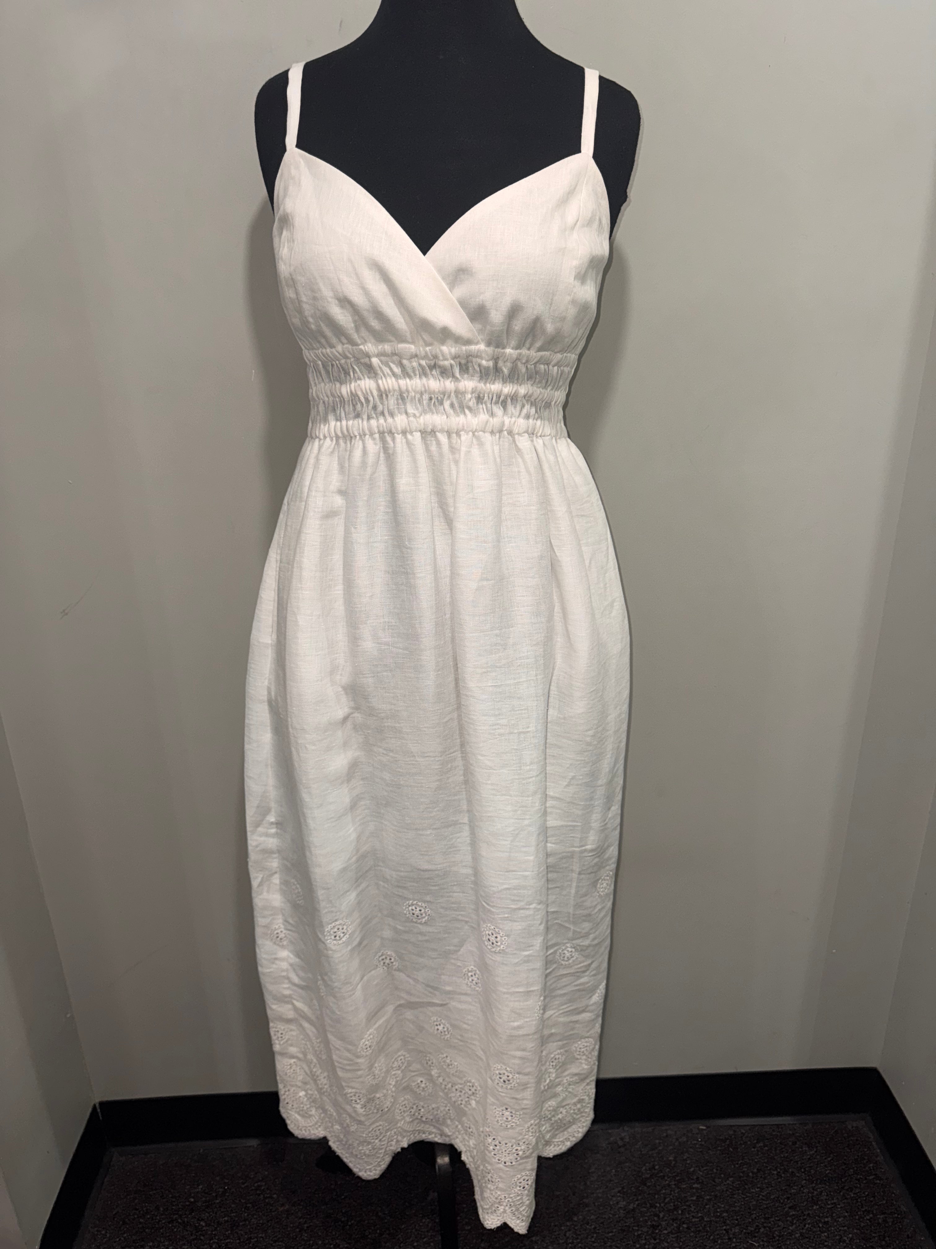 Tyler Boe White Magnolia Dress