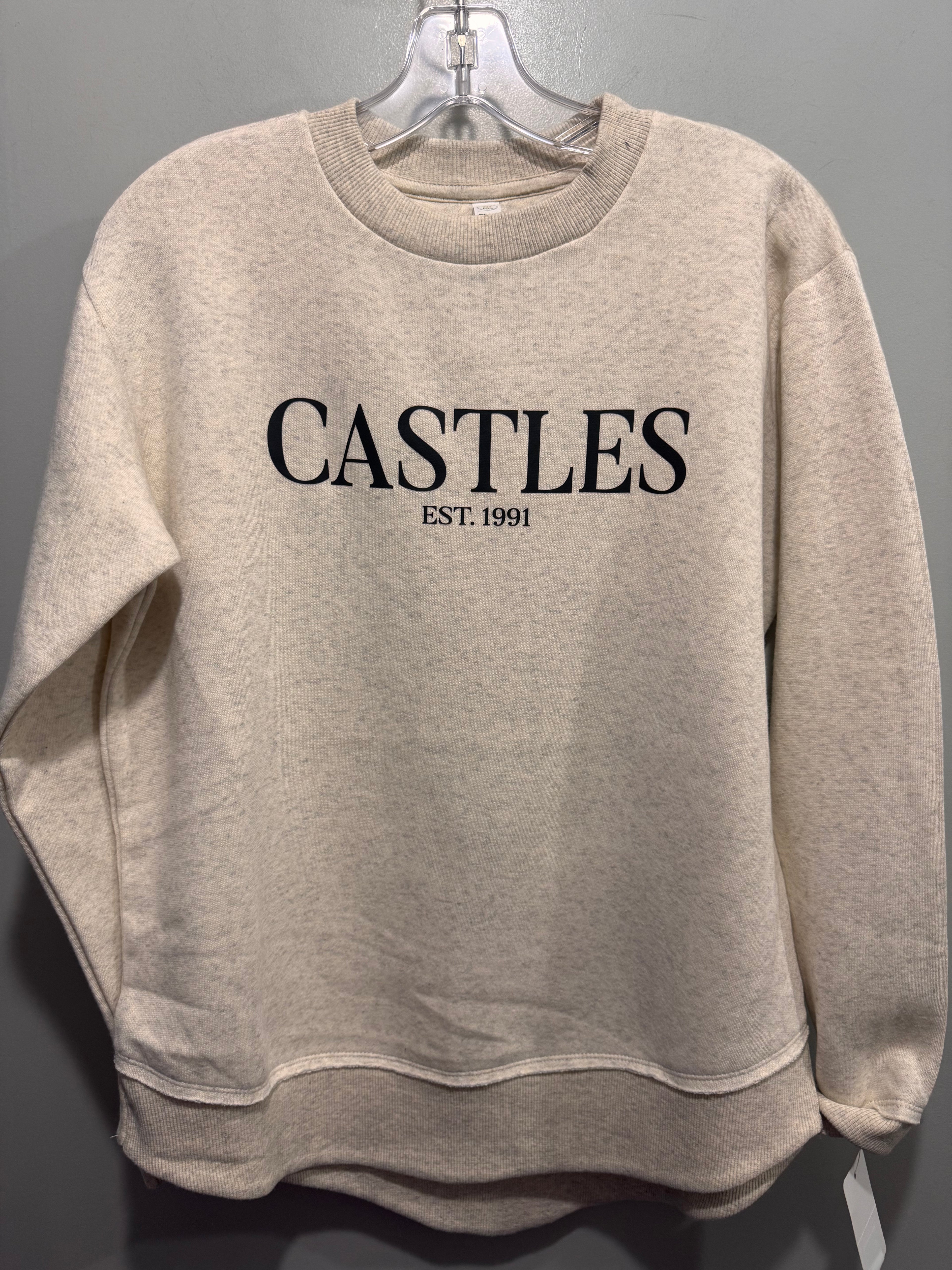 Beige Castles Sweatshirt
