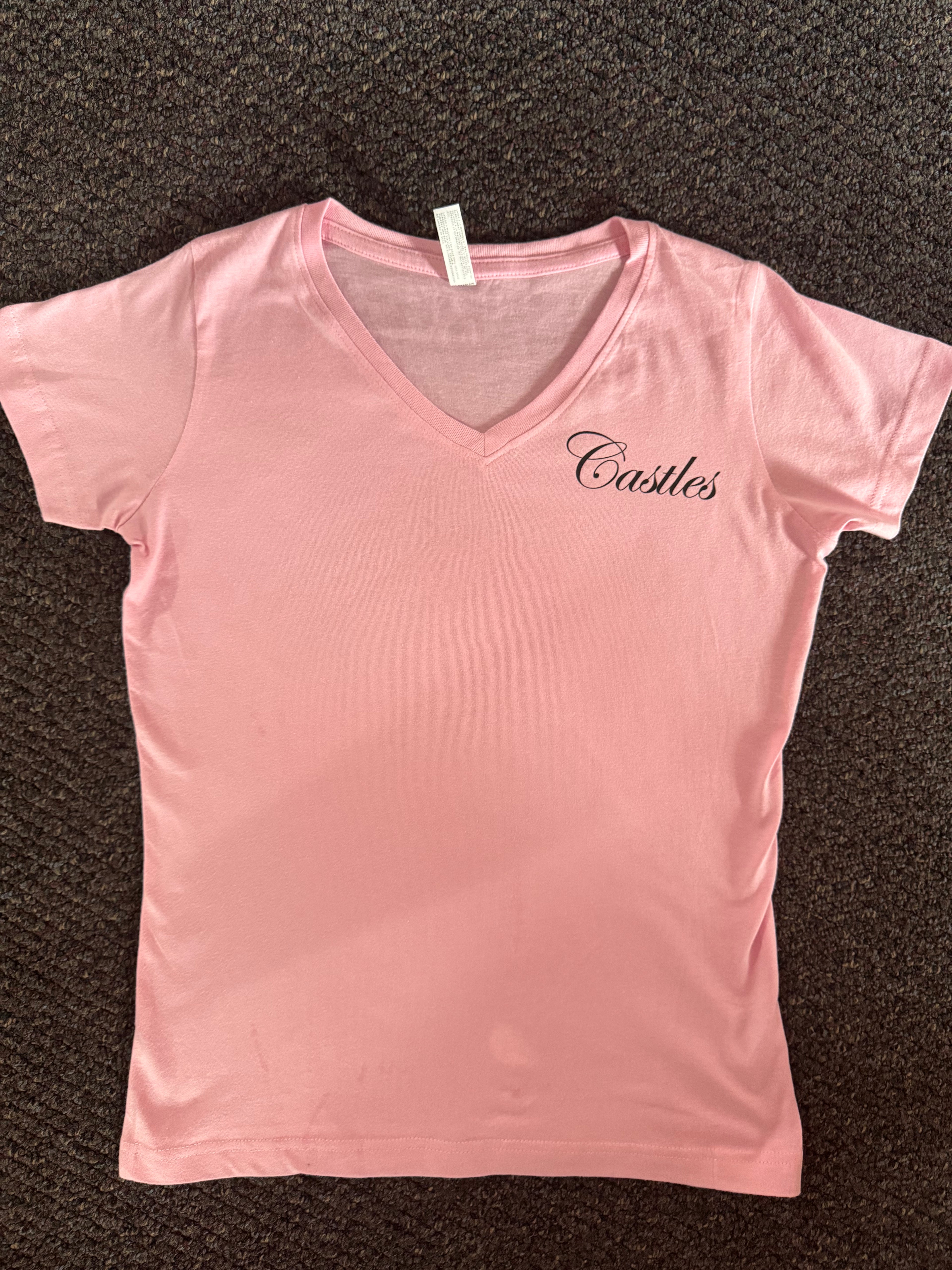 Pink Castles Tee